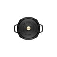 thumbnail image 2 of STAUB La Cocotte 8.4 L Cast Iron Round Cocotte, Black, 2 of 5