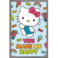 thumbnail image 1 of Hello Kitty - Happy Wall Poster, 22.375" x 34", 1 of 4