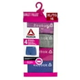 thumbnail image 3 of Reebok Girls’ Seamless Ribbed Boyshort Underwear, 4-Pack, 3 of 3