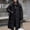Black, variant on EGNMCR Womens Long Puffer Coat, Long Sleeve Padded Winter Down Coats, Hooded Parka Jacket Women Warm Pocket Coat Long Jacket Winter Sleeve Down Parkas Women Coat