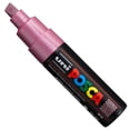 thumbnail image 3 of POSCA PC-8K Paint Marker Pen - 8mm Chisel Nib - Wallet of 8 Metallic Colors, 3 of 5