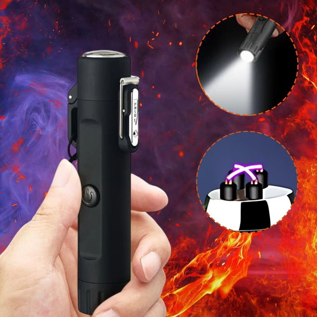 Dvkptbk Electric Light Multi Functional Magnetic Suction Waterproof Bright Tactical Flashlight Electric Light