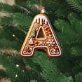 thumbnail image 4 of LSLJS 26 Letters Christmas Tree Decoration Pendant Christmas Tree Ornaments Personalized DIY Christmas Ornaments Christmas Decorations Xmas Tree Hanging Decor, 4 of 6