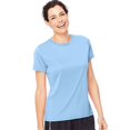 thumbnail image 1 of Hanes T-Shirt Performance Cool Dri pour Femmes, Grand, Bleu Clair, 1 of 1