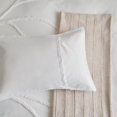 thumbnail image 4 of Bouclair Off White Reilly Collection - 3-Piece Duvet Cover Set Queen, 4 of 5