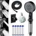 thumbnail image 1 of Hydroboosts High Pressure 5-Mode Filtered Shower Head, Hydroboost High Pressure Shower Head, 2025 New Powerful Shower Heads High Pressure, Built-In Power Wash for Hard Water, with Hose (Black), 1 of 7