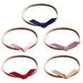 thumbnail image 4 of 5 Pcs Serre-Tête pour Bébé Décoratif Mignon Mini Nœud Bande pour Cheveux de Bébé Bandeau pour Bébé, 4 of 10