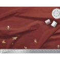 thumbnail image 2 of Soimoi Rayon Fabric Leaves & Flower Panel Print Sewing Fabric Yard 42 Inch Wide, 2 of 3