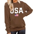 thumbnail image 4 of T-shirts à Manches Longues pour Femmes T-shirts à Col Rond Pullovers pour Femmes, 4 of 6
