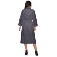 thumbnail image 3 of Moomaya Printed WoMen's Robe Dressing Gown With Pockets Bath Robe Girls, 3 of 6