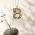 thumbnail image 1 of 26 Letter Acrylic Keychain Pendant for Books, 1 of 5