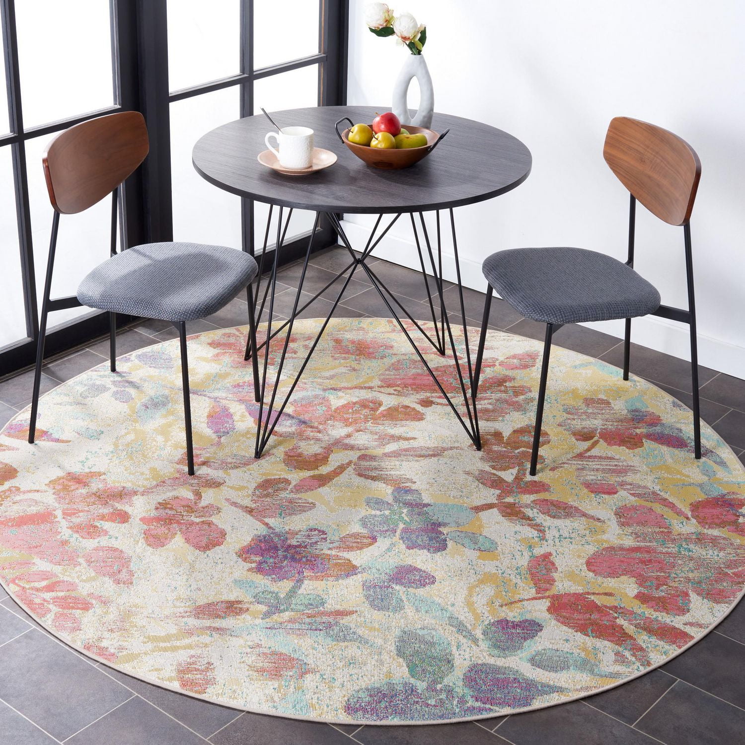 SAFAVIEH Barbados Andy Floral Indoor/Outdoor Area Rug