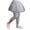 Grey, variant on dmqupv Fleece Lined Leggings Baby Girl Girls' Summer And Spring Dress Pants Two Piece With Underpants Outerwear Leggings Grey,Size for 7-8 Years