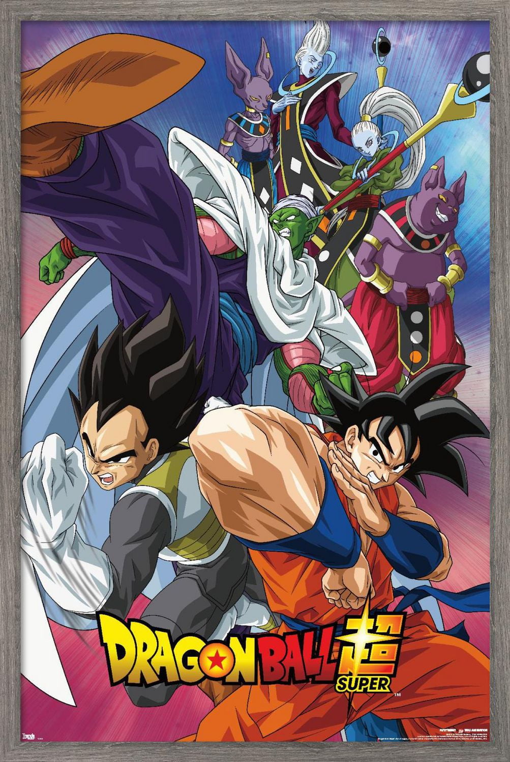 Dragon Ball: Super - Group Wall Poster, 14.725" x 22.375"