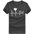 thumbnail image 2 of Birdeem Unisex T-Shirt Printed Pattern Casual Fashion Soild Color Short Sleeve Tops, 2 of 7