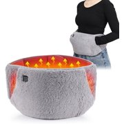 Winter Plush Heating Belt, Heating Pad for Period Cramps, 3-in-1 USB Electric Heating Pad  for Period Cramps, Back, Abdomen, 3-Level Electric Waist Belt,Gifts for Women