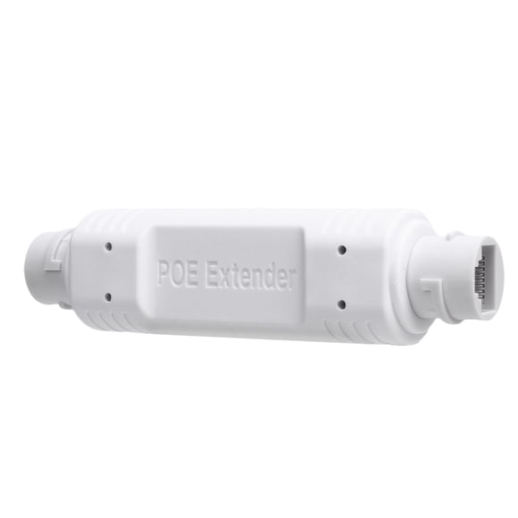POE Extender, Intelligent Device Detection Plug and Play Long Distance Outdoor PoE Extender Water Proof for Cameras