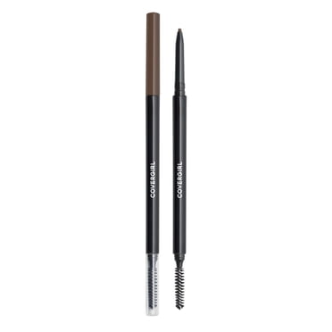 COVERGIRL Crayon Easy Breezy Brow Micro-Fine + Define, pointe micro-fine, pas besoin de le tailler, brosse intégrée, 100% sans cruauté