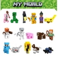 thumbnail image 1 of My World Is Compatible With Lego Building Blocks 16 Pieces Of Dolls Statue Puppet Toys Comic Character Model Toy, 1 of 3