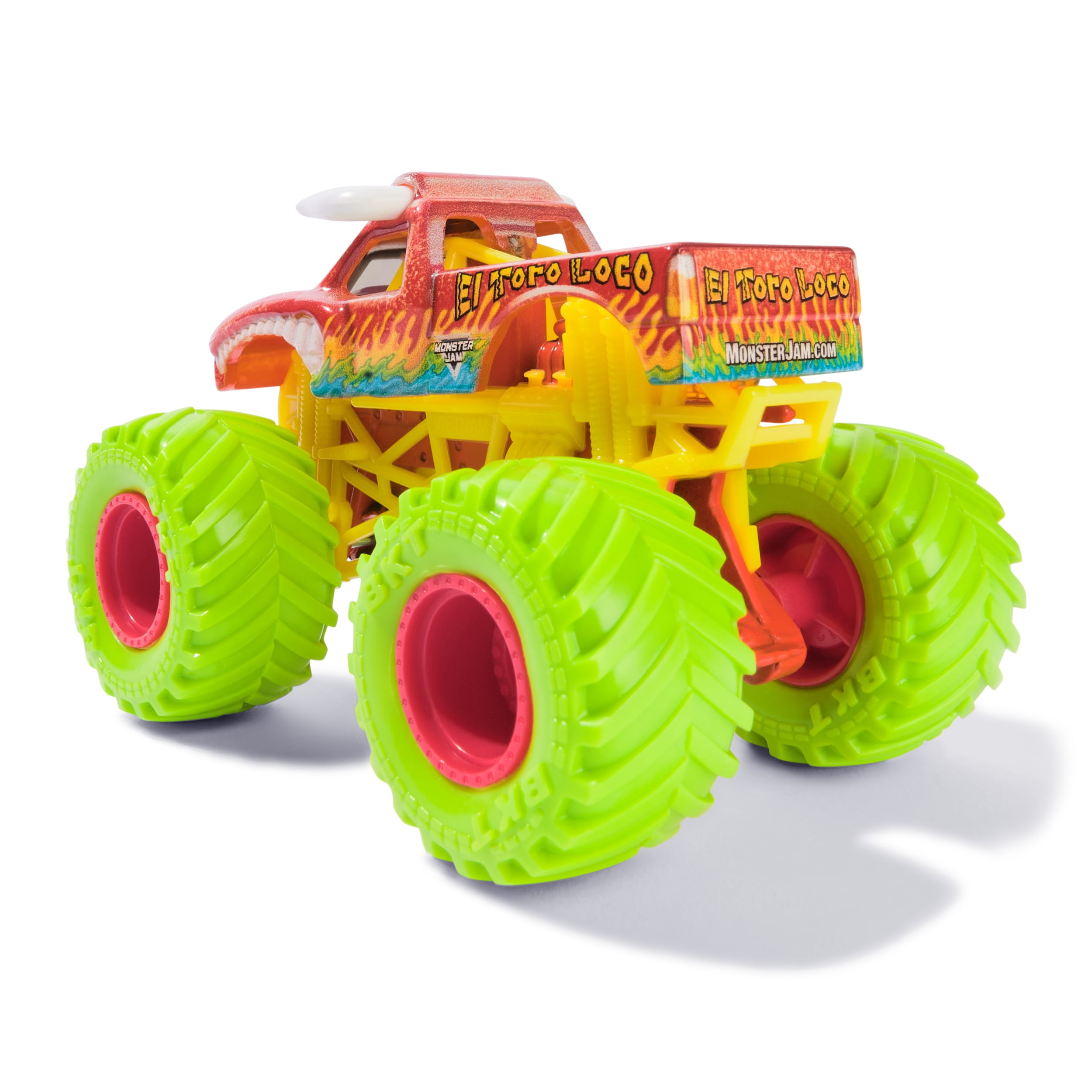 Monster Jam, Official El Toro Loco Monster Truck, Die-Cast Vehicle, 1:64 Scale, Kids Toys for Boys Ages 3 and up