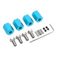 thumbnail image 2 of Moyeu Hexagonal 12mm, Augmentation de la Distance des Pneus Haute Adhérence Roue Hexagonale Écrou de Moyeu en Aluminium pour 1/10 RC Véhicule Rouge, Bleu, 2 of 7