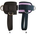 thumbnail image 3 of Langgg Ankle Strap Elastic Fitness Power Training Leg Support Straps Portable Sporting Safety Workout Equipment Professional Pink, 3 of 5