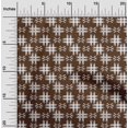 thumbnail image 1 of oneOone Cotton Poplin Fabric Check Kasuri Print Fabric BTY 42 Inch Wide, 1 of 4