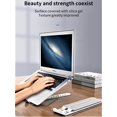 thumbnail image 5 of Adjustable laptop stand for desk, portable, ventilated, for desktop computer, laptop holder, foldable notebook stand, 5 of 5