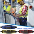 thumbnail image 1 of Vaidha Multi-functional Cloth Tool Waist Bag, Thickened Electrician Tool Waist Pack, 1 of 2