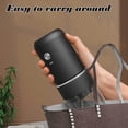 thumbnail image 4 of Dvkptbk Portable Bean Mill Easy to Carry Coffee Grinder Wireless Rechargeable Coffee Machine Coffee Grinder Suitable for Home Kitchen Coffee Grinder Home Appliances, 4 of 6