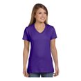 thumbnail image 1 of Hanes Ladies Ringspun Cotton Nano-T V-Neck T-Shirt, Style S04V, 1 of 1