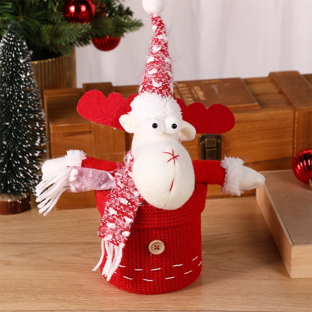Christmas Candy Jar Santa Candy Container Decorations 50% off Clearance Chocolate Storage Box Christmas Table Decorated Christmas Eve Gift Box