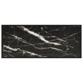 thumbnail image 3 of vidaXL Table Basse Noire avec Verre Effet Marbre Noir 120x50x35 cm, 3 of 4