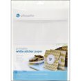 thumbnail image 1 of Silhouette Papier Autocollant Imprimable 8,5 Pouces X 11 Pouces 8/paquet - Blanc, 1 of 3