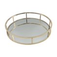 thumbnail image 1 of DOLITY Mirrored Dressing Table Decorative Tray Elegant Makeup Tray Vanity Tray for Home 38cm, 1 of 9
