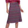 thumbnail image 4 of Moomaya Jupe Imprimée pour Femmes en Poly Spandex Tenue Décontractée Jupe d'Été pour Filles, 4 of 5