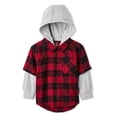 thumbnail image 1 of George Toddler Boys' Flannel Fooler Shirt, 1 of 2