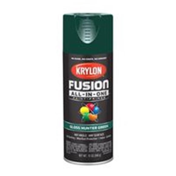 Krylon Diversified Brands 251233 12 oz Hunter Green Gloss Textured Spray Paint