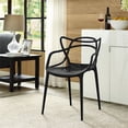 thumbnail image 4 of Modway Entangled Dining Armchair, Black, 4 of 4