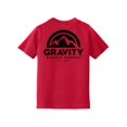 thumbnail image 2 of Gravity Outdoor Co. Chemise de Voyage pour Tout-Petit, Rouge Noir 3T, 2 of 2