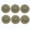 Brown #3, variant on Hand Woven Rattan Placemats Set Of 6, 14.96 Inch Round Heat Resistant Table Mats, Boho Farmhouse Wicker Charger Plates For Dining Table Kitchen Decor
