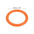 thumbnail image 2 of Unique Bargains 4cm Plastic Carnival Ringtoss Rings Hoop Party Favor Game, Orange 24 Pack, 2 of 5