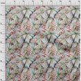 thumbnail image 4 of oneOone Cotton Silk Multicolor Fabric Leaves Sewing Craft Projects Fabric Prints By Yard 42 Inch Wide, 4 of 5
