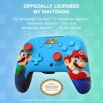 thumbnail image 2 of Turtle Beach Rematch Wireless Controller: Mario & Luigi - Officially Licensed for Nintendo Switch 2, Nintendo Switch - TMR Thumbsticks, Customizable RGB, Rechargeable Battery, 2 of 20