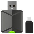 thumbnail image 1 of funtasica Mini Auto and Carplayer Wireless Adapter Portable USB Car Dongle Box Dark Gray, 1 of 9