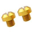 thumbnail image 4 of maskred 2 Pcs M10x1.25 Rétroviseurs Filetage Vis Boulons Bouchon Trou Or Positif 10mm 5Set, 4 of 6
