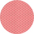 thumbnail image 1 of Ahgly Tapis d'Intérieur Lavable en Machine Carré Transitionnel Rose Corail Clair, 3 Pieds Carré, 1 of 7