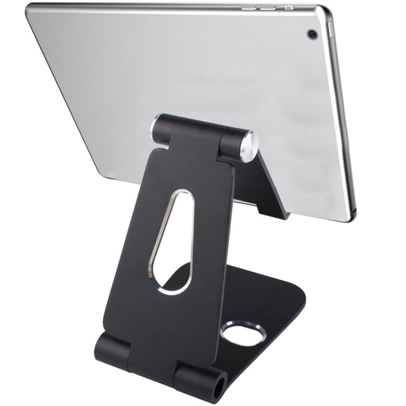 4-10 inch Range Multi-Angle Tablet Stand Holders, Adjustable iPad Stand, Cell Phone Stands, iPhone Stand, Nintendo Switch Stand, iPad Mini Stands and Holders for Desk , Black