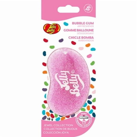 Jelly Belly Bubblegum 3D Hanging Jewel Air Freshener
