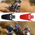 thumbnail image 2 of mmirethe Motocross Rear Mudguard Beautiful Appearance High Performance Made With Plastic black 1Set, 2 of 6